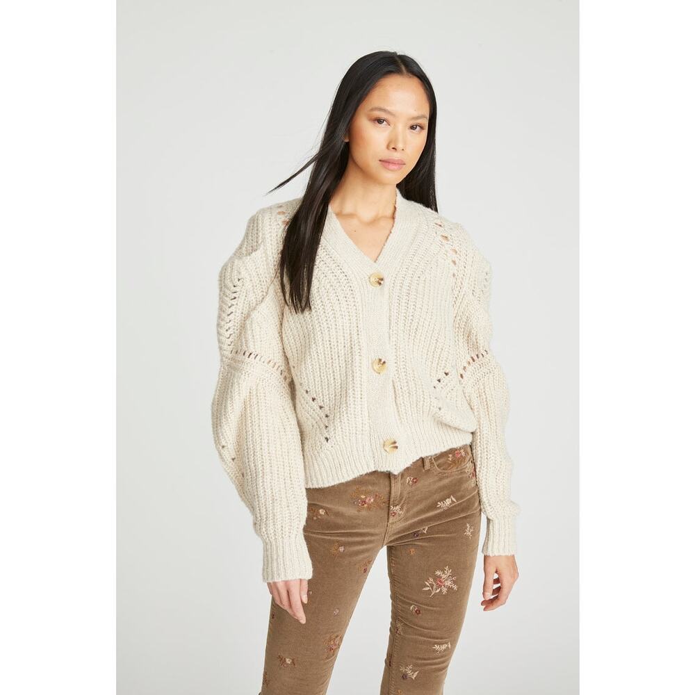 EUC Driftwood Emie Sweater Ivory sz: L